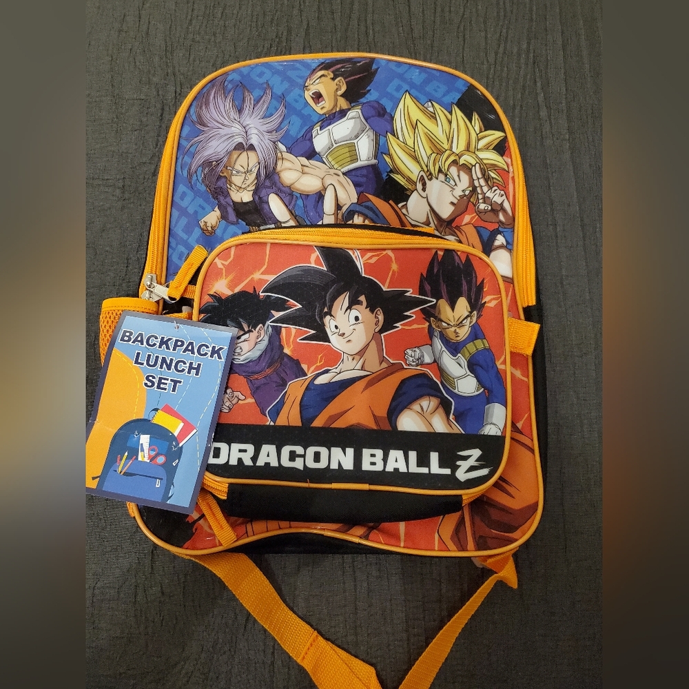 Dragon Ball Z Backpack and Lunch Set